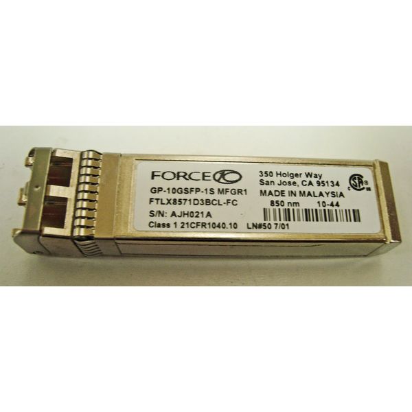 Force10 GP-10GSFP-1S 10 Gigabit SFP Transceiver Module 300m