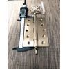 Solid Brass Door Hinge Ball Bearing 5 x 3.5 with Trim Head (Polished Brass)