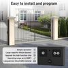 1 for Upgraded Axs1 Remote Transmitter for Ghost Controls Gate Opener, 3-Button Remote Transmitter Compatible with Ghost Controls Gate Opener Systems