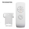 ALEOHALTER 110V/220V Universal Ceiling Fan Lamp Remote Control Kit, Wireless Remote Control for Fan Pendant Light Controller Switch(38 * 38cm)