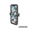 BuyBits Motorcycle Small Clamp Handlebar Mount & Strong Grip Holder for iPhone 13