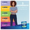 Tampax Pearl Plastic Tampons, Super Absorbency, Unscented, 18 Count - Pack of 12 (216 Total Count) (Packaging May Vary)