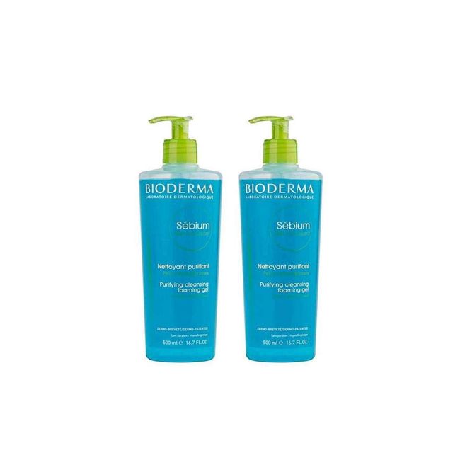 Bioderma Sebium Foaming Gel 500ml İkiz Set