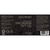 Alucia Organics Certified Organic Macadamia Nut Oil 100ml - Pure, Natural, Cold Pressed, Certified Organic, Vegan, Cruelty Free, for Skin, Face, Body, Hair, Massage…