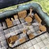 Extruded Gaming Miniature Furniture Starter Bundle