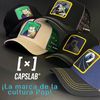 Capslab Joker DC Batman Beige Green Trucker Cap - One-Size