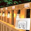 100PCS Hooks for Outdoor String Lights Clips Christmas Heavy Duty Cable Clips