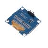 sourcing map 1.3inch OLED LCD Screen Module with 4 Pins 128x64 Resolution Display I2C IIC Communication Display,Blue Display Color