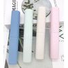 SietDESEO 4 Pack Toothbrush Travel Case, Portable Breathable Toothbrush Holder for Travel Business Camping School Toothbrush Case