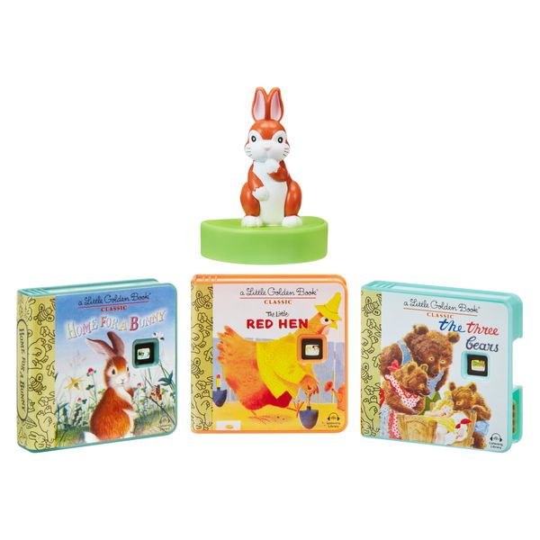 Little Tikes Little Golden Books Animals Collection, Storytime, Books, Audio Play Character, Gift and Toy for Toddlers and Kids Girls Boys Ages 3+ Years