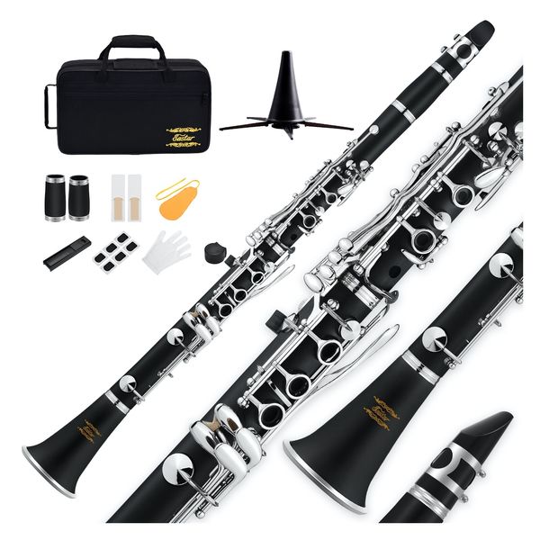 Eastar Concert Clarinet Set Student / Intermediate School Band Clarinets + Case