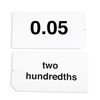 Learning Advantage 8658 Decimal Flash Cards
