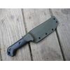 Valhalla Custom Kydex Sheath Ka-bar Becker BK2 OD GREEN One Piece