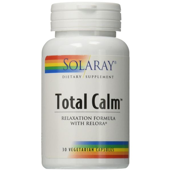 Solaray Total Calm VCapsules, 30 Count