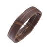 sourcing map PU Leather Loops Replacement Retaining Ring Keeper for 22mm Width Watch Band, Dark Brown 2 Pcs