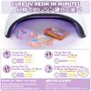 UV LED Light 54W Automatic Sensor Four Timer for Gel Nail and Resin Craft Curing
