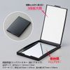 napyuamira- Double-Sided Square konpakutonapyuamira- 3 Times Black AM – 23BK