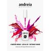 Andreia Semi-Permanent Nail Gel Polish for UV/LED Lamp - Intense Shine and 4 weeks Lasting French Manicure Nail Gel Varnish - Colour 218 White - Shades of Clear - 10.5 ml