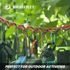 Brotree Small Carabiner Clips Mini Aluminum Carabiner - 6cm D-Ring