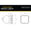 Diode Dynamics Stage Series Rock Light Roll Bar Mount (one)