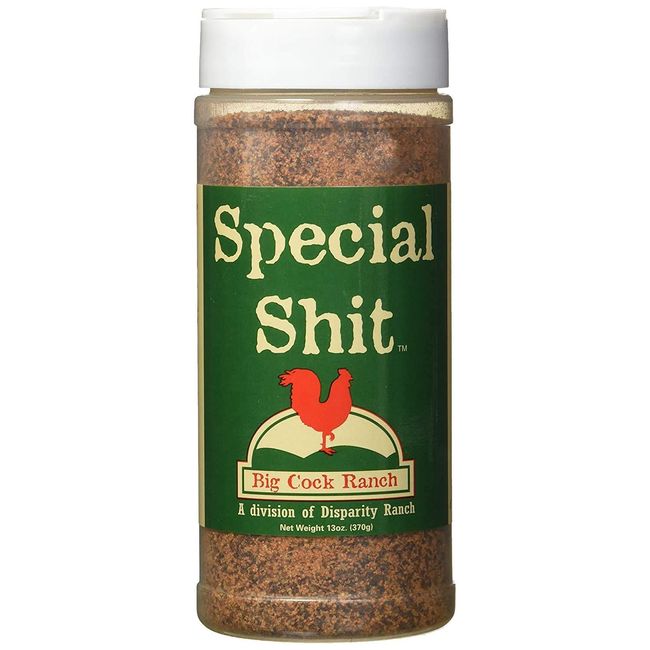 Big Cock Ranch - Box o' Shit Sampler Pack of 4 Different Seasonings (1 each  of Bull, Special, Good & AW)