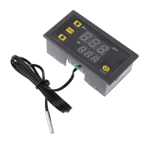 WINGONEER W3230 DC 12V 20A LED Digital Temperature Controller Thermostat Thermometer Temperature Control Switch Sensor Meter