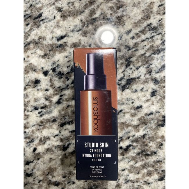 SMASHBOX ~ STUDIO SKIN 24 HOUR WEAR HYDRA FOUNDATION ~ # 4.15 ~ 1 OZ