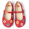 Camper Girls Right Kids TWS Twins-k800486 Mary Jane Flat, red