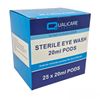 Sterile Saline 20ml Pods - Eye Wash & Wound Solution - (100 Pods)