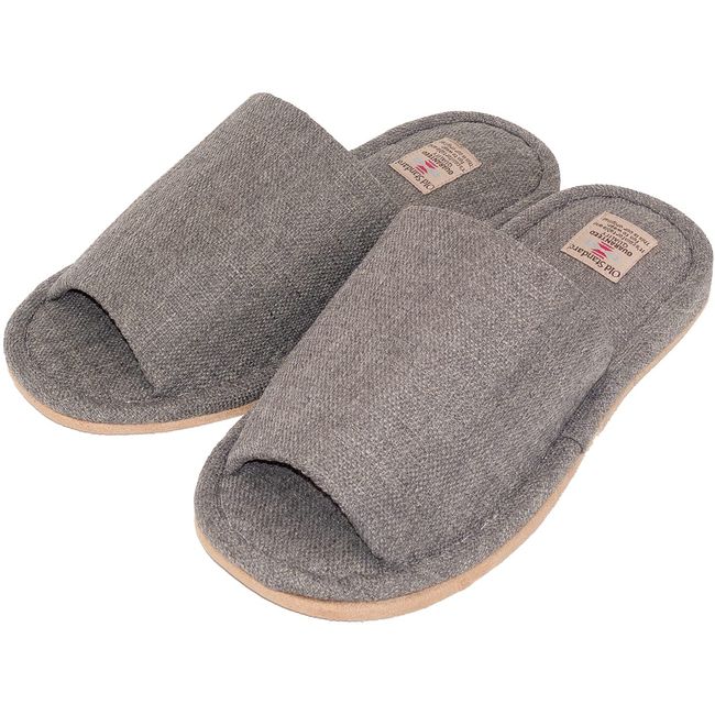 Okumura BSAA7007GY Slippers, Old Standard, Sewn, Large, Gray