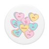 Candy Heart Anti Valentine's Day PopSockets Swappable PopGrip