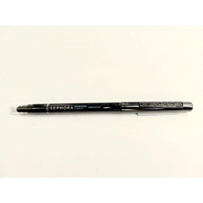 Sephora Collection Retractable Waterproof Eyeliner 01 Matte Black 0.011 oz