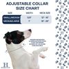 Hamilton Adjustable Waterproof Dog Collar, Orange Camouflage, 5/8" Wide, Small/Medium