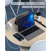 VHBW USB Rapid Charger, Tower, 6 Ports, 50 W, 10 A, Automatic Output Detection Function, Power Strip, PSE Certified, Compatible with iPhone & Android