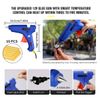 PDR 89Pcs Car Paintless Dent Repair Tool Push Rods Hail Puller Lifter Hammer KIT