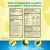 Senokot-S Dual Action Natural Vegetable Laxative Ingredient Plus Stool Softener Tablets, Docusate Sodium, Senna Concentrate, Gentle, Overnight Relief From Occasional Constipation, 10 ct