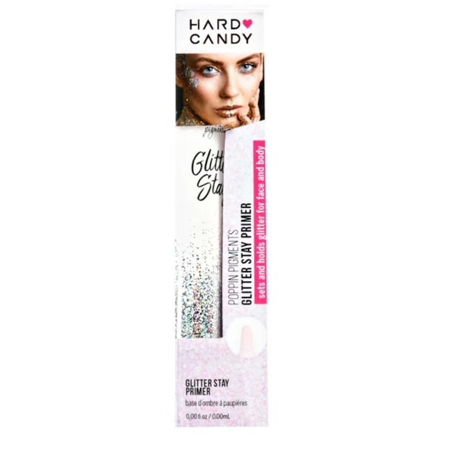 HARD CANDY Poppin Pigments GLITTER STAY PRIMER #1316    STAY ON!