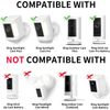 Power Adapter for Ring Spotlight Cam Battery, with 25Ft/7.5m Weatherproof