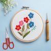 JubileeYarn Coated Embroidery Scissor - Red - 3 Scissors