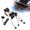 Car backup radar system, high-precision plastic self-test parking sensor for detection