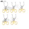 5 EACH Premium Gold Ring Gelpi Retractor Surgical & Veterinary Instruments 3.50"