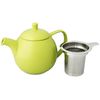 FORLIFE Curve Teapot with Infuser, 24-Ounce, Lime