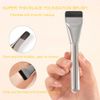 COSHINE 2pcs Super Thin Blade Foundation Makeup Brush, Soft Synthetic Bristles Makeup Brushes