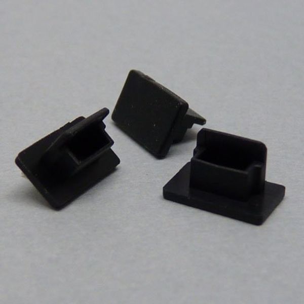 Techno Baines USB Mini-B Type Cap (Black) No Knob 30 Pcs/Pack USBMBCAPK-B0-30