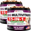 (2 Pack) Dog Multivitamin Chewable with Glucosamine   Dog Vitamins and
