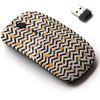 2.4G Wireless Mouse with Cute Pattern Design for All Laptops and Desktops with Nano Receiver - Leaves Fall Leaf