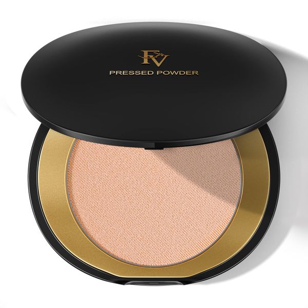 FV Setting Puder Make-up, Compact Finishing Powder für Matte Finish, Wasserfest und Langanhaltend für alle Hauttypen Baking Powder, Vegane Formel, Farbton: Classic Ivory