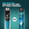 Degree Men Antiperspirant Deodorant Dry Spray Cool Rush 3 count Deodorant for Men With MotionSense Technology 3.8 oz