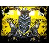 YAMAHA WOLVERINE  YELLOW Raptor Eyes HeadLight Covers