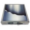 Silver Sleek Condom Carrying Case for Pocket, Purse or Travel-Discreetly Holds and Protects Two Condoms